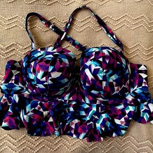 Torrid Bikini Swim Top Size 2